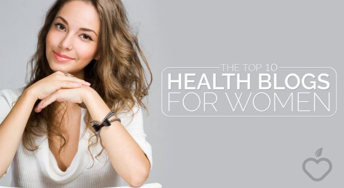 Health blogs for women